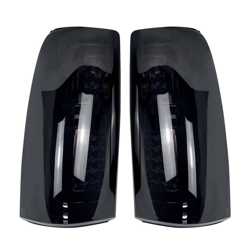 AMERICAN MOD AMCHCC00201 Led Tail Lights; Chrome Housing; Sm