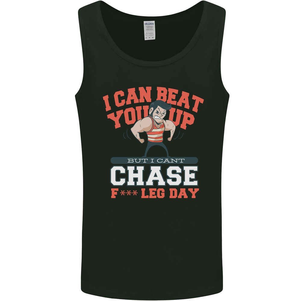 Leg Day Gym Funny Training Top Bodybuilding Mens Vest Tank Top