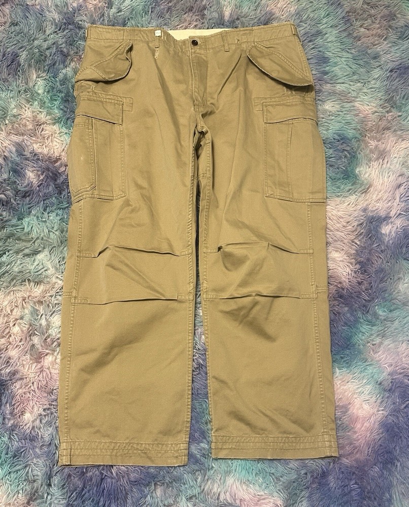 Polo Ralph Lauren Pants Mens 42 30 Cargo Military Vintage Heavy Utility Trousers