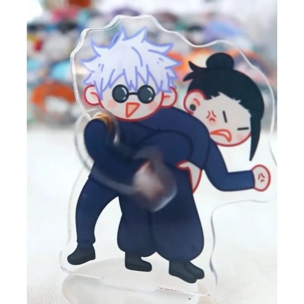Jujutsu Kaisen Satoru Gojo Spank Butt Geto Suguru Revolve Acrylic Stand Figure