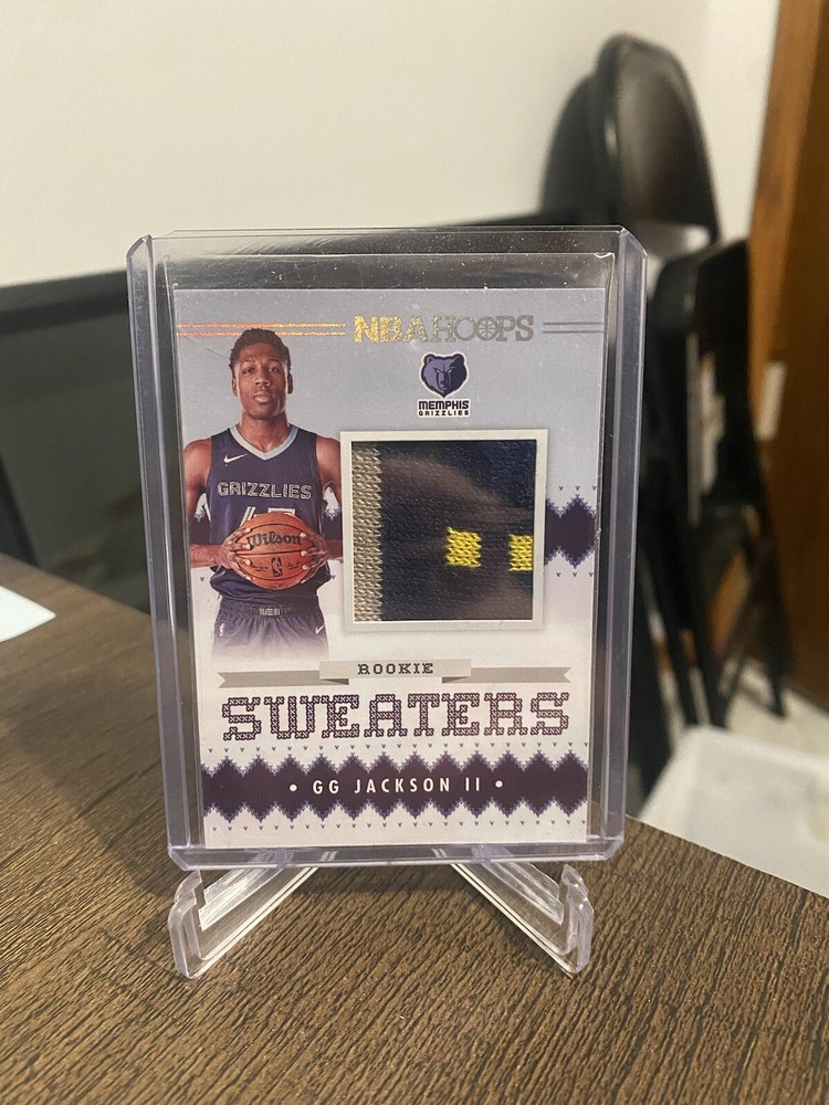 GG Jackson Rookie Sweaters Patch 2023-24 NBA Hoops Basketball Card