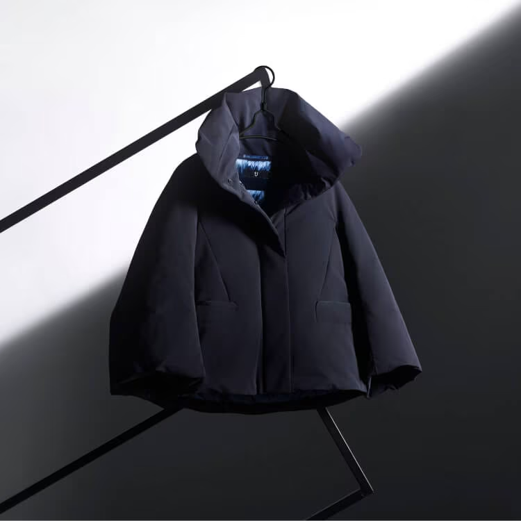 Uniqlo x Jil Sander +J Hybrid Down Jacket Women Black Limited Edition Japan Rare