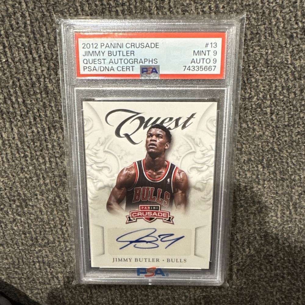 2012-13 Panini Crusade - Quest Autographs Redemption #13 Jimmy Butler (AU, RC)