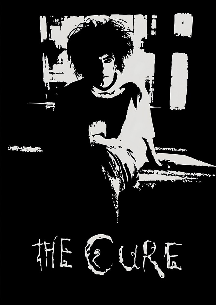 The Cure Vampire Summer Induction Vintage Concert Poster Wall Art 11