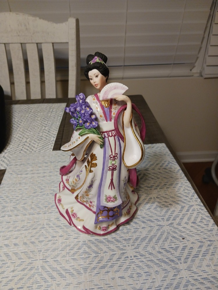 Lena Liu The Iris Princess porcelain collectible figurine