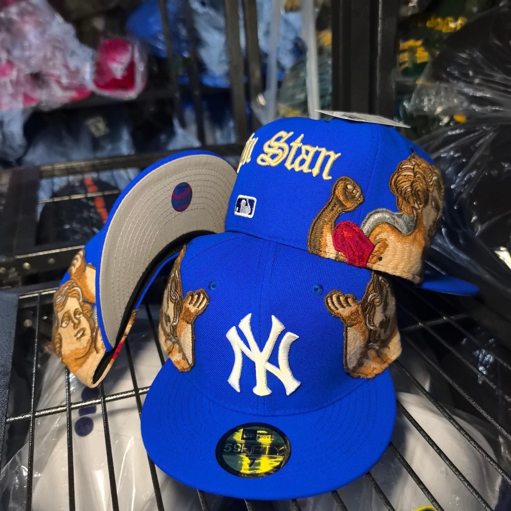 New Era MLB Jon Stan New York Yankees 59FIFTY Blue Fitted Cap