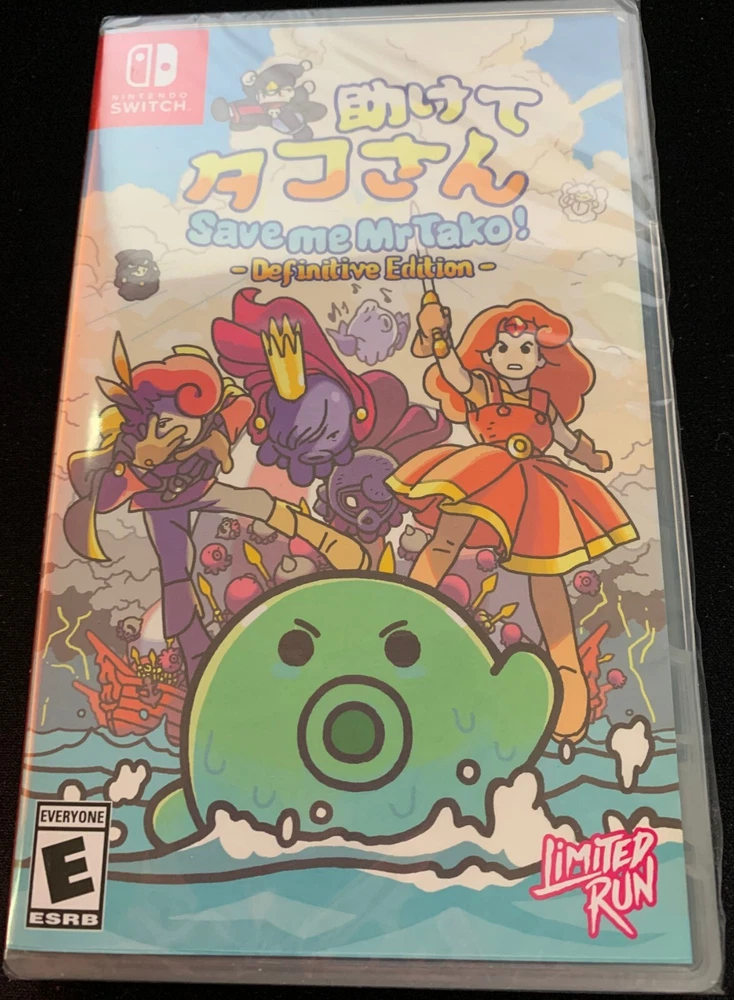 Save Me Mr Tako Definitive Edition Nintendo Switch Limited Run Games LRG