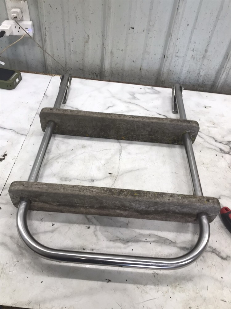1987 Century Boat 2-Step Wooden Swim Ladder Replacement Steps