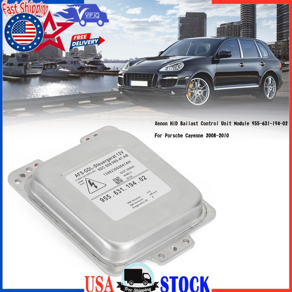 Xenon HID Ballast Control Unit Module 955-631-194-02 Porsche Cayenne 2008-2010