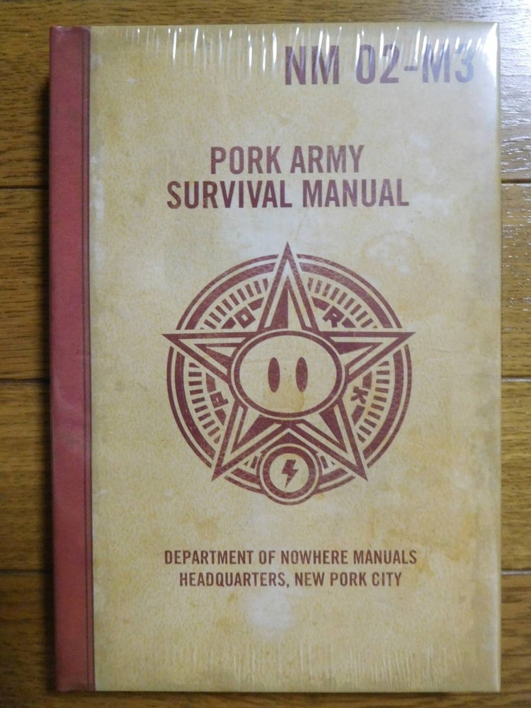 Overseas Books Mother3 Handbook Pork Army Survival Manual Shrink Packaging