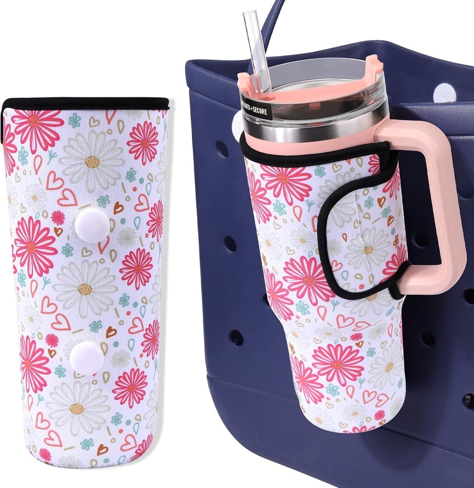 Bogg Bag X Large Daisy Cup Holder Accessory  