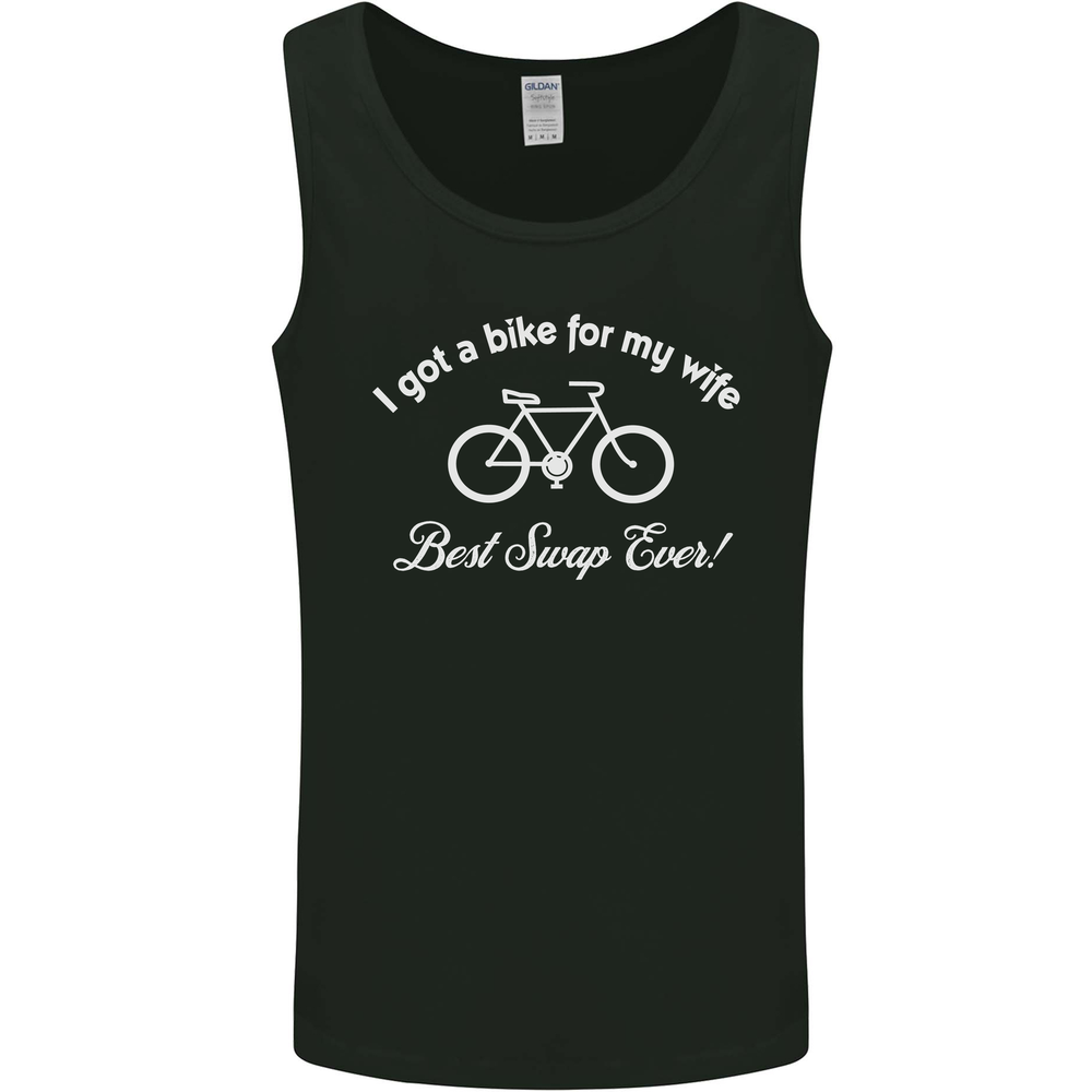 Cycling I Got a Bike for My Wife Cyclist Mens Vest Tank Top