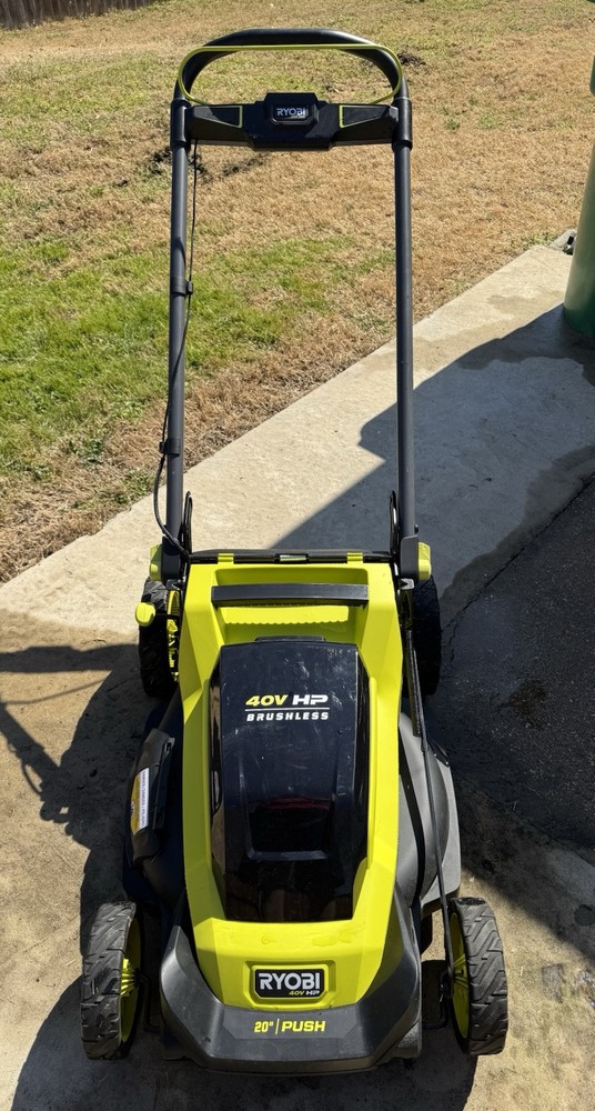 Ryobi 40v Push Mower (2 6ah Batteries)