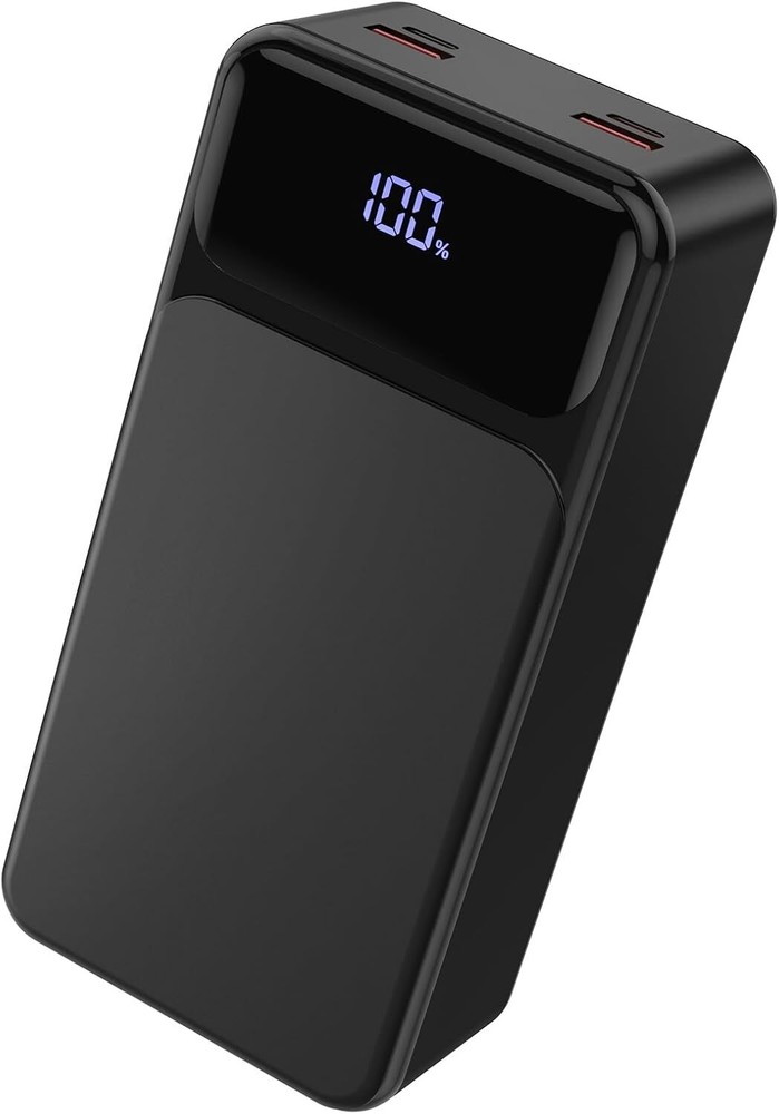 50000mah Power Bank 22.5W Fast Charging Portable Charger USB-C with 4 Outputs &