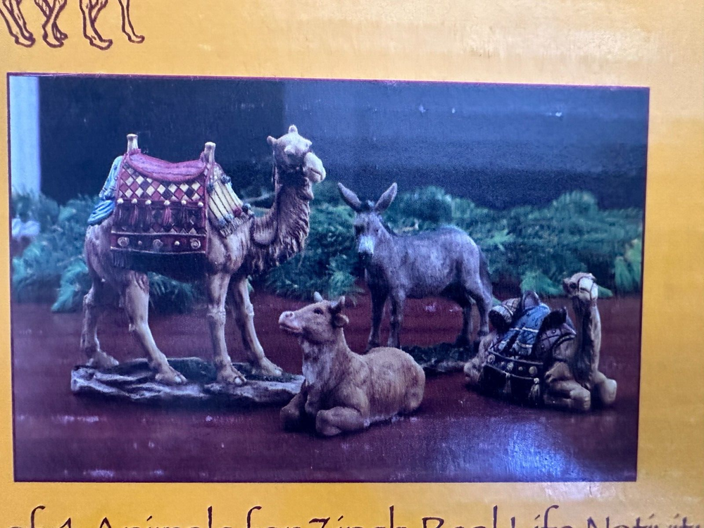 Three Kings Gifts SET OF 4 ANIMALS for The Real Nativity