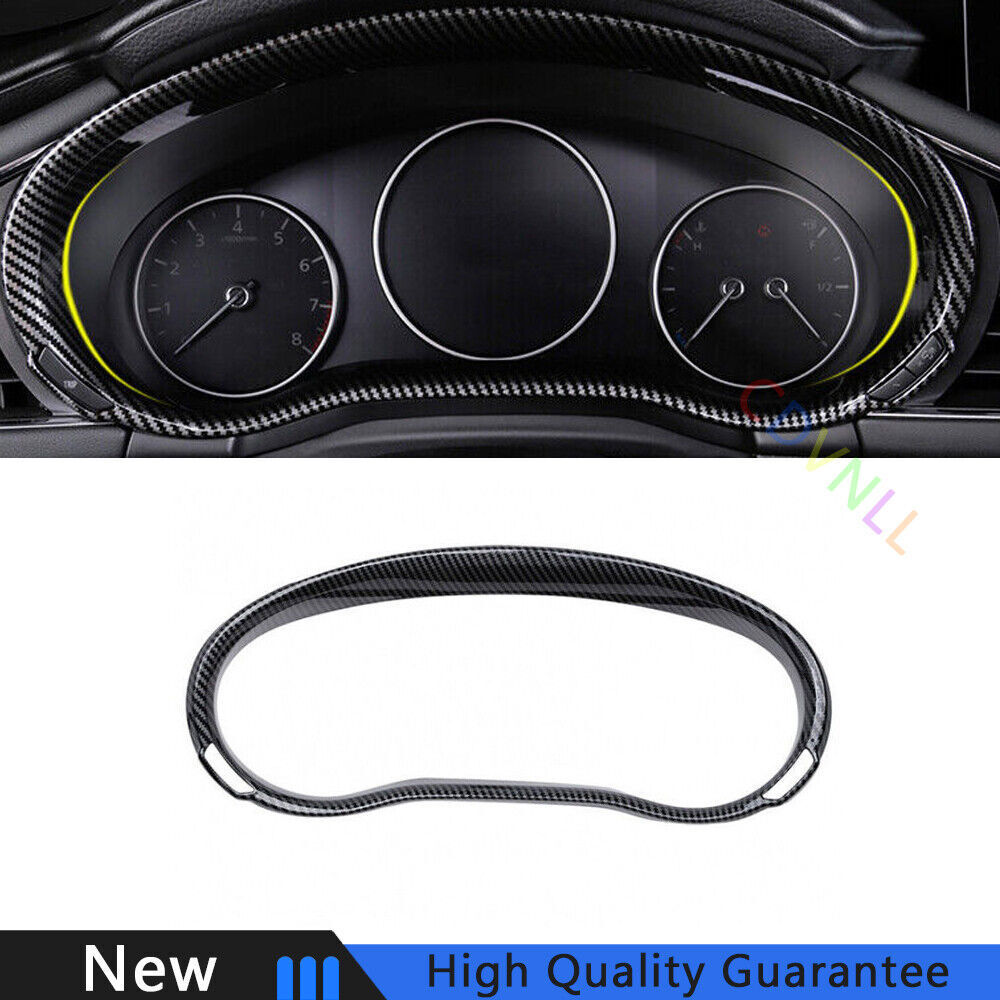Fit For Mazda CX-30 2020-2022 Carbon Fiber Car Dashboard Frame Decor Cover Trim