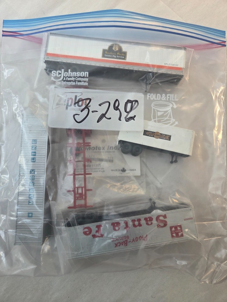 Grab Bag HO Scale Cars 5 Pieces Lot# 3-292