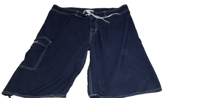 Nonwe Board Shorts Swim Trunks Navy Blue Mens 36