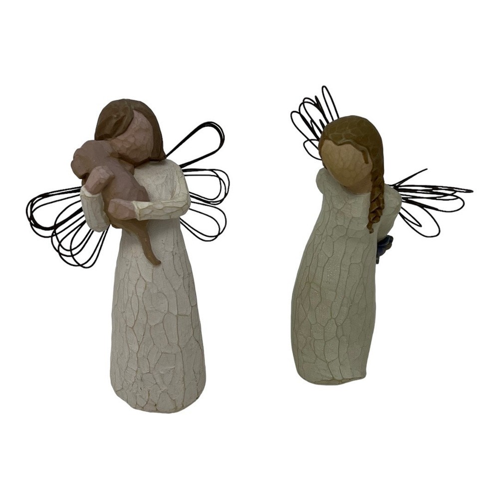 Willow Tree Angels Friendship (1999) and Thank you (2002)