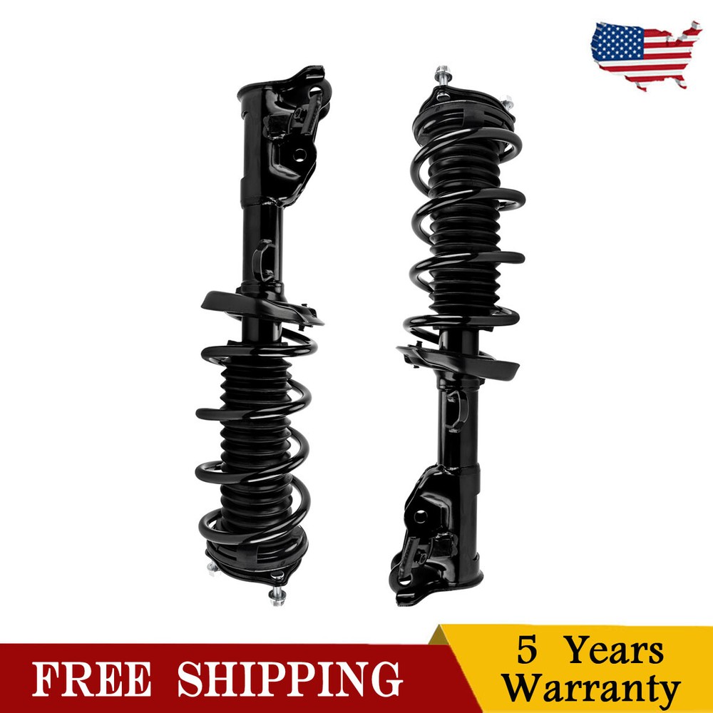 2012 Honda Civic 1.8L Front Strut Assembly with Coil Spring 172927/172928
