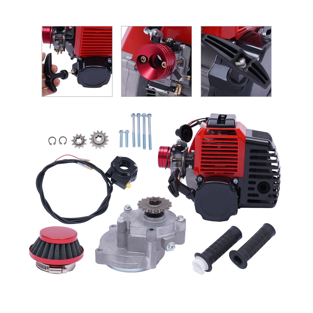 49CC 2-Stroke Bicycle Motorized Gas Petrol Bike Engine Motor Kit Vapor Scooter