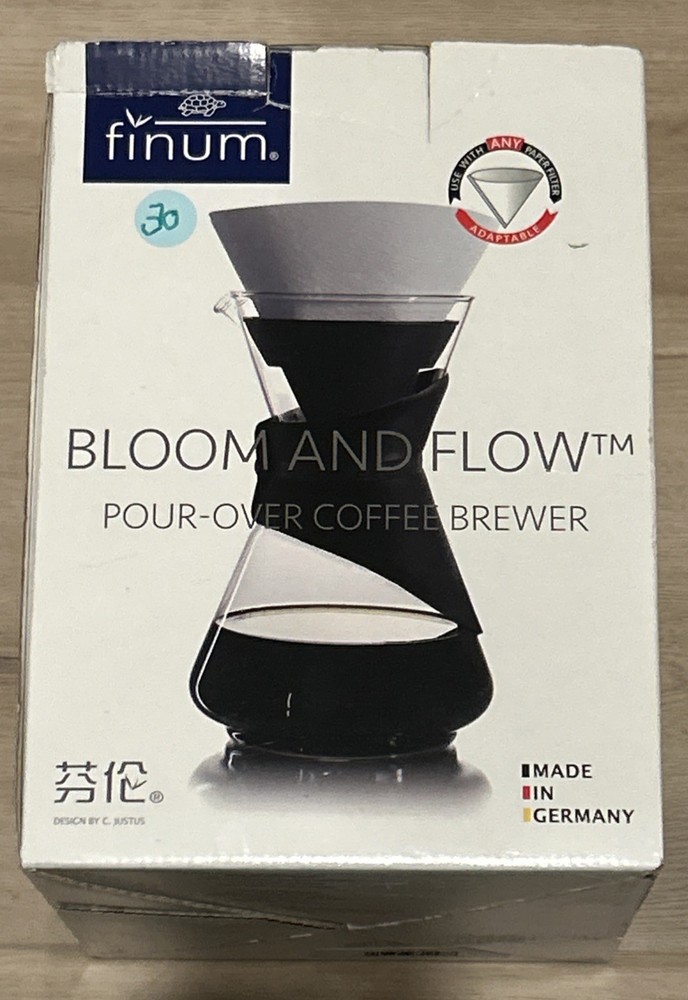 Finum Bloom and Flow™ Pour-Over Coffee Brewer – Made in Germany