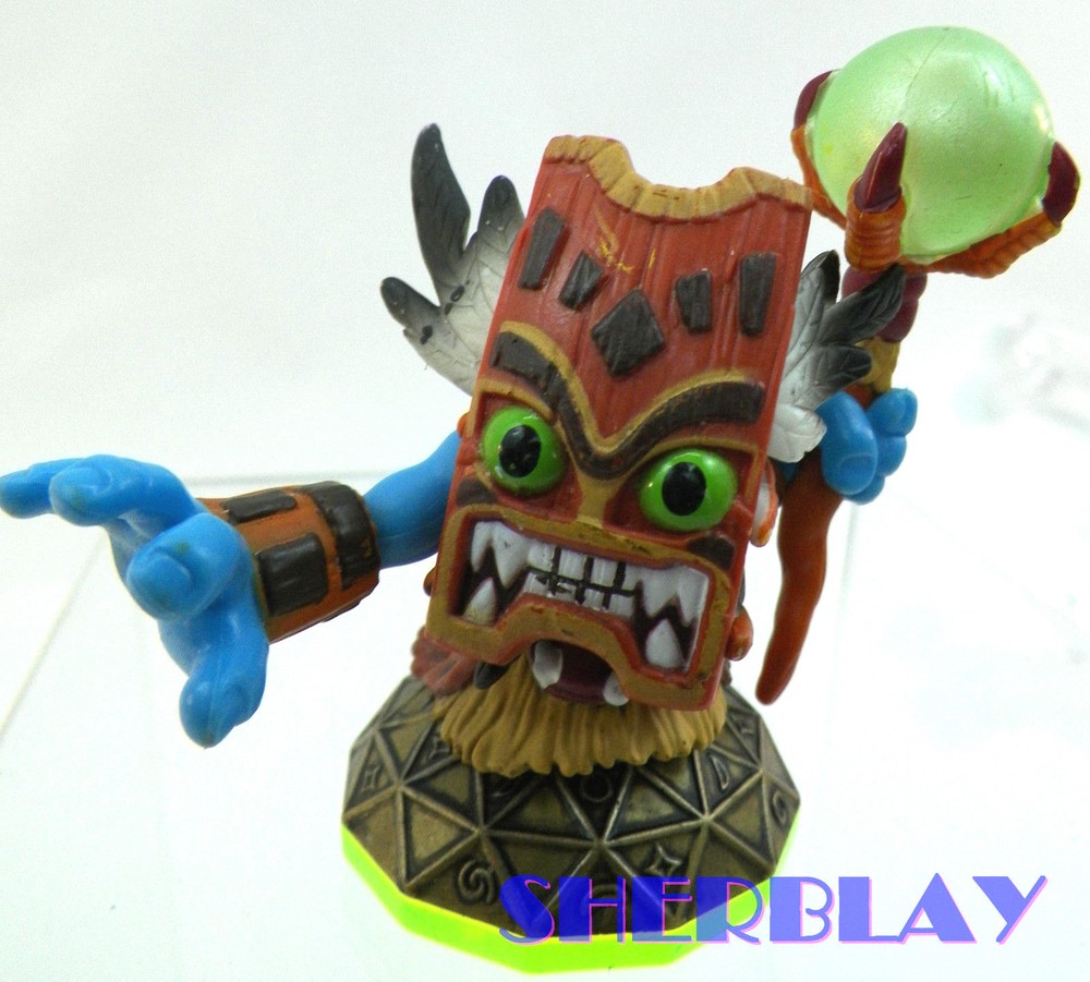 Skylanders Loose Video Game Figure Spyros Adventure Magic Element DOUBLE TROUBLE-image