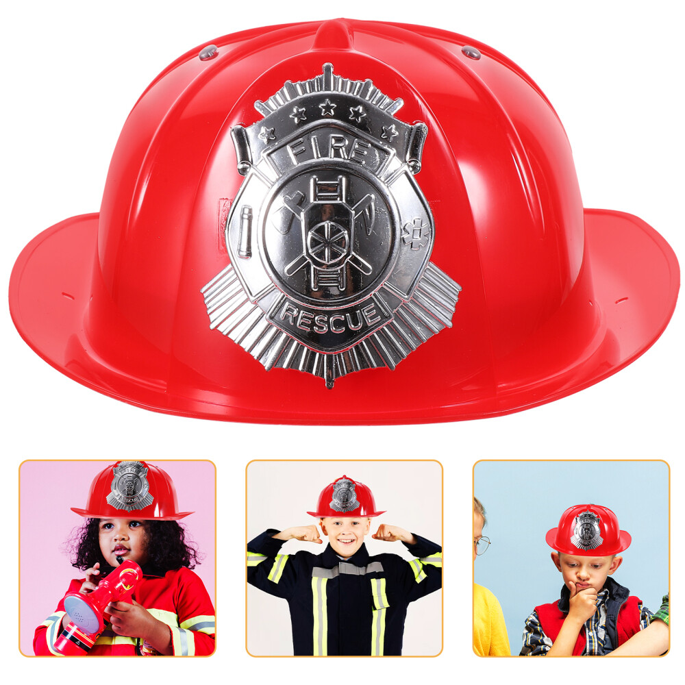 Firefighter Costume for Kids Hat Helmet Toddlers Toys Costumes