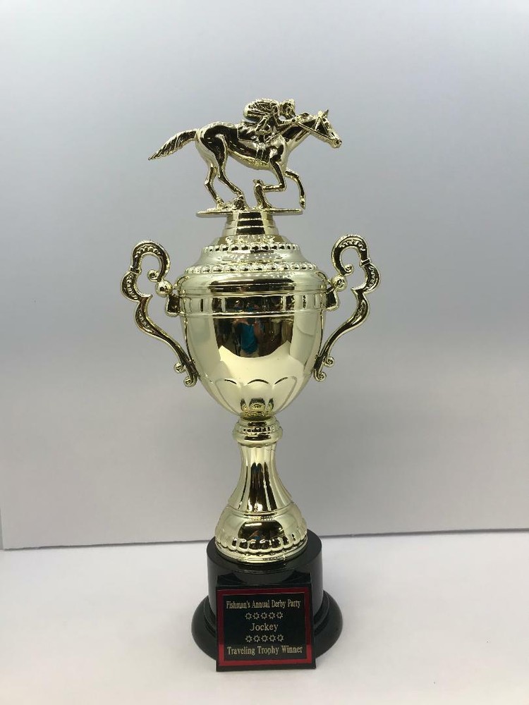 Preakness Stakes Party Horse Racing Award Trophy 1st Place  FREE Custm Engraving
