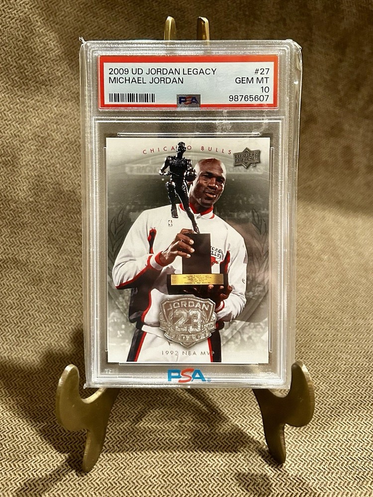 Michael Jordan PSA 10 + BGS Graded Card Lot Bulls Upper Deck Hoops Fleer HOF
