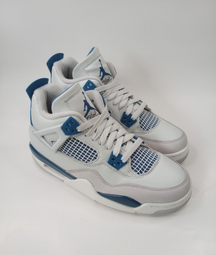 Nike Air Jordan 4 Retro GS Military Blue 2024 B-Grade Size 6.5Y HF4281-141