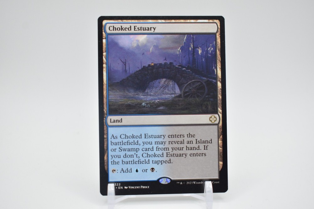 MTG-NM-Commander: The Lost Caverns of Ixalan-Choked Estuary-0322