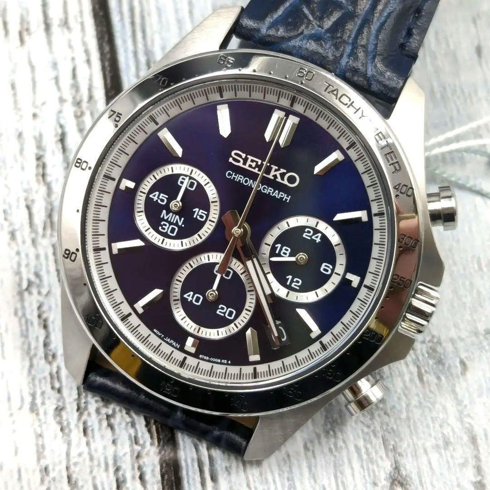 Seiko Men's Chronograph Watch SBTR019 with Box & Warranty