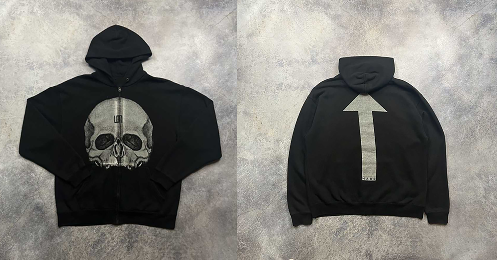 Band Tees Thirty Seconds to Mars new zip up Hoodie 2 side