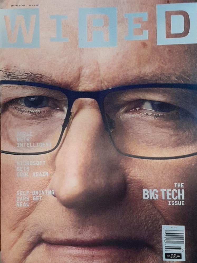 Wired Magazine Jan-Feb 2025 Issue Latest Tech Insights