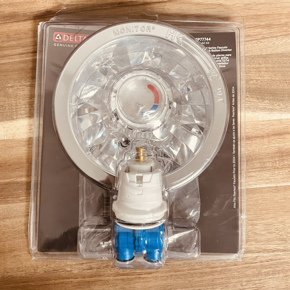 Delta REBUILD KIT For 13/14 Series Faucets Push Button Diverter RP77744 Bathtub