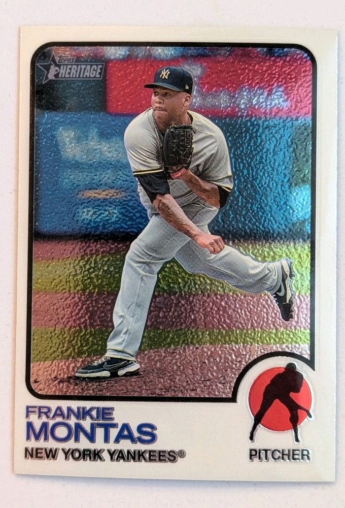 Topps Heritage High Number 2022 - cromo #509 Frankie Montas/999
