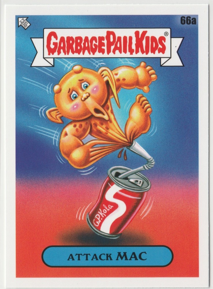 Attack Mac 66a Garbage Pail Kids GPK 2023 Intergoolactic Mayhem Card