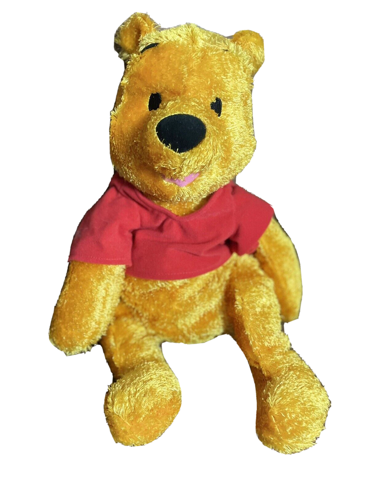 Winnie The Pooh Bear Floppy Red Shirt Disney Fisher Price Plush 19
