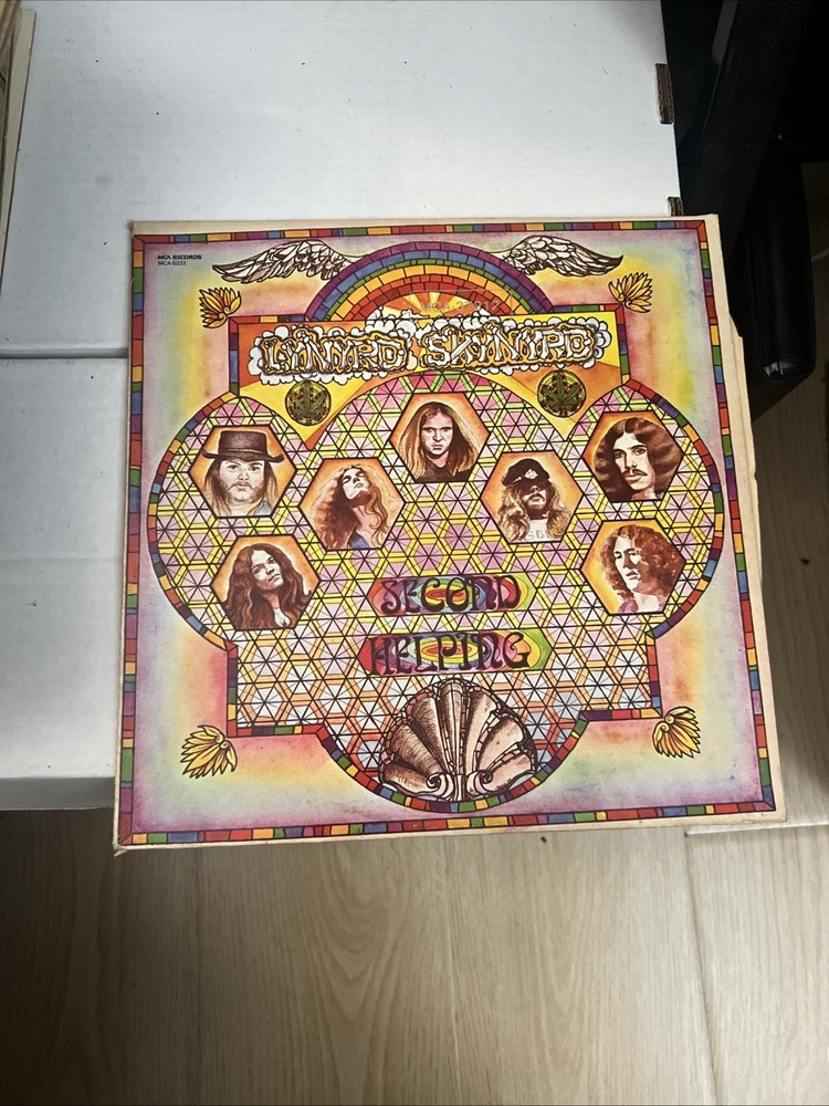 Lynyrd Skynyrd - Second Helping EX lp FIRST PRESS record Southern Rock album