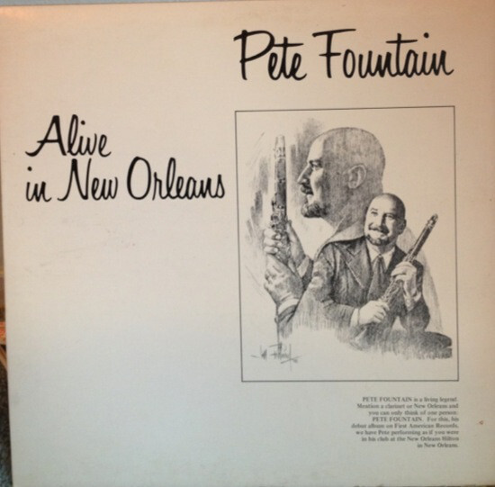 Pete Fountain - Alive In New Orleans - Used Vinyl Record - T16280A