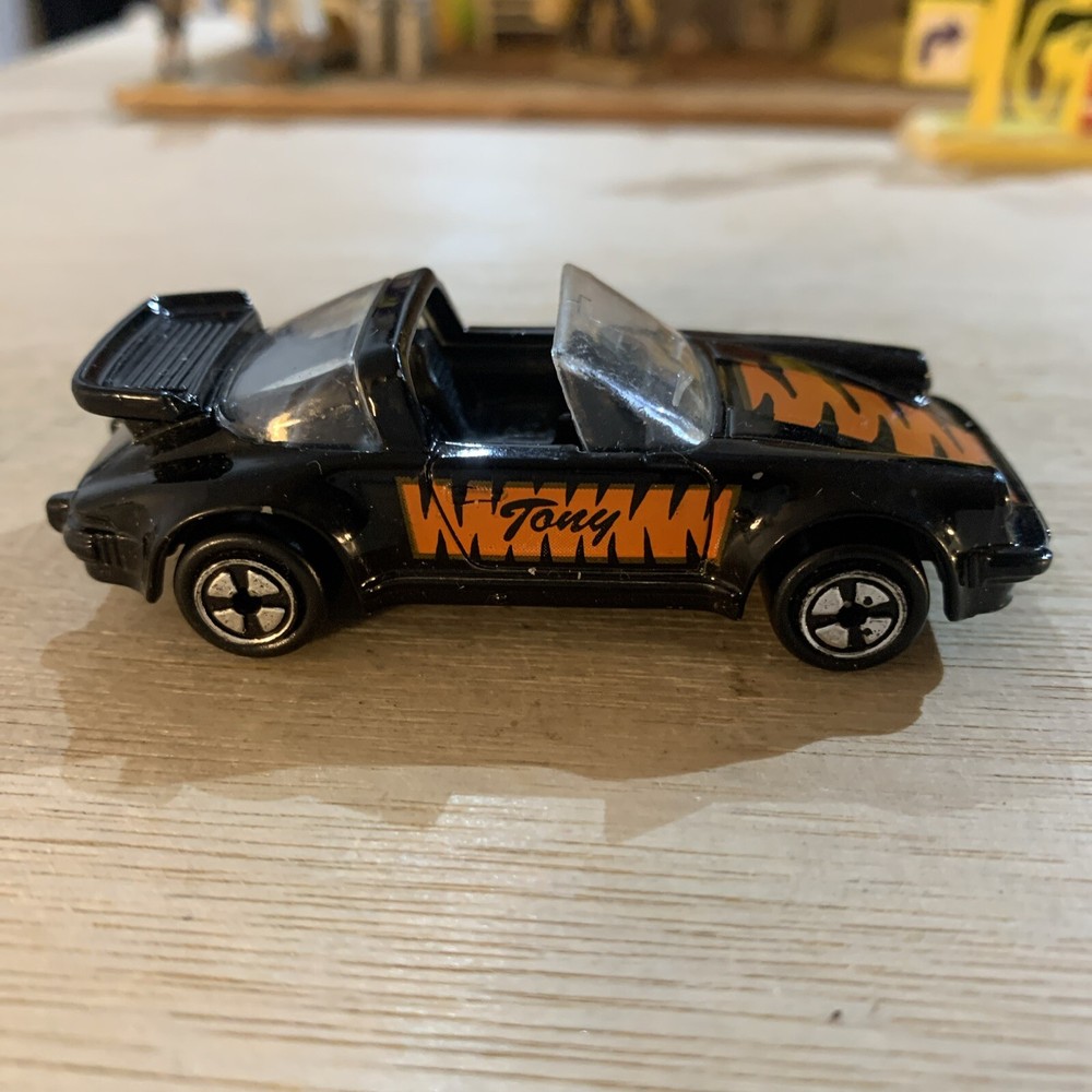 Vintage CORGI Porsche 911 SC Targa Toy Car Tony The Tiger Collectible