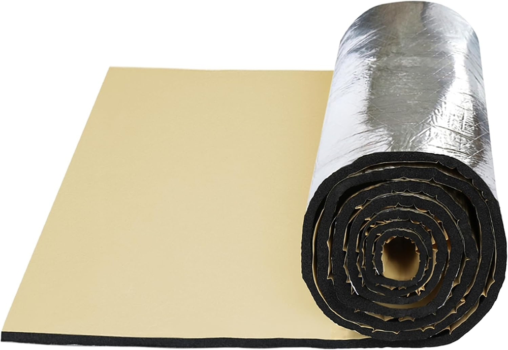 uxcell Heat Sound Deadening Insulation Mat, Car Exhaust Muffler,6.4sqft, 40x24in