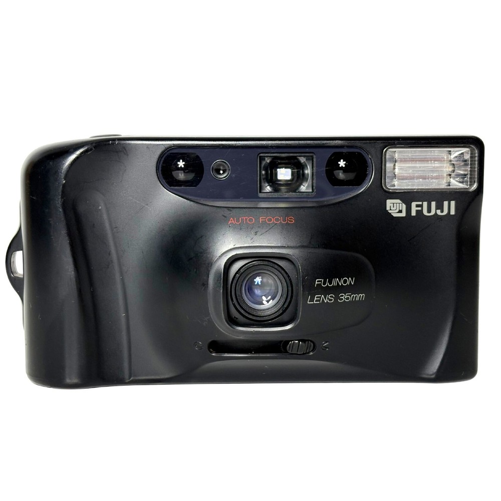 Fuji DL-80 Date Point & Shoot Film Camera Tested Working Japan