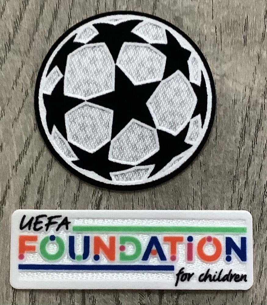 2024-2025 UEFA Champions League Football Shirt Patch Badge Set Arm Sleeve UCL