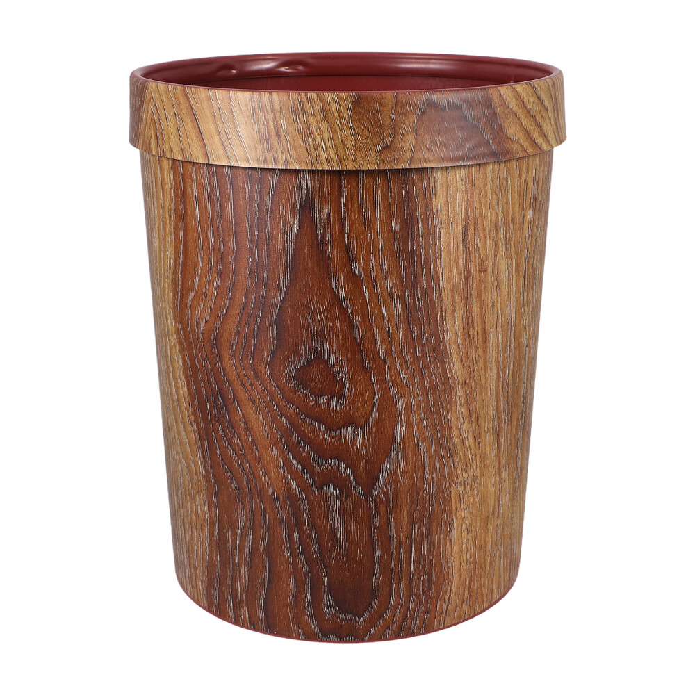 Grain Trash Can Outdoor Bin Decor Wastebaskets Office Garbage Car