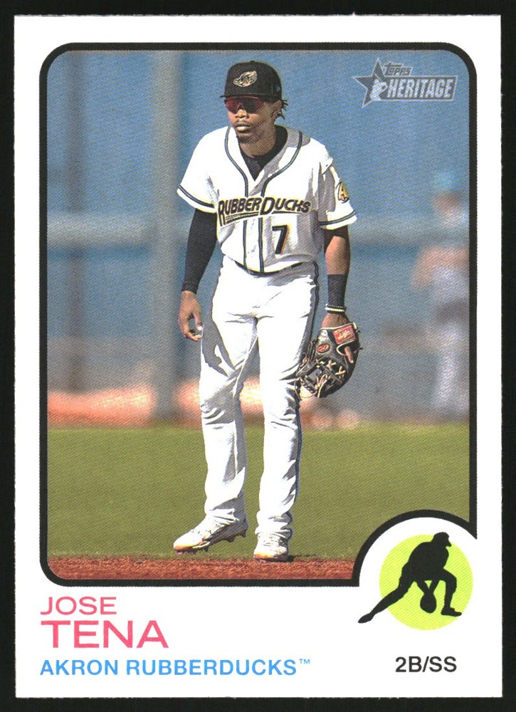 2022 Topps Heritage Minors #2 Jose Tena