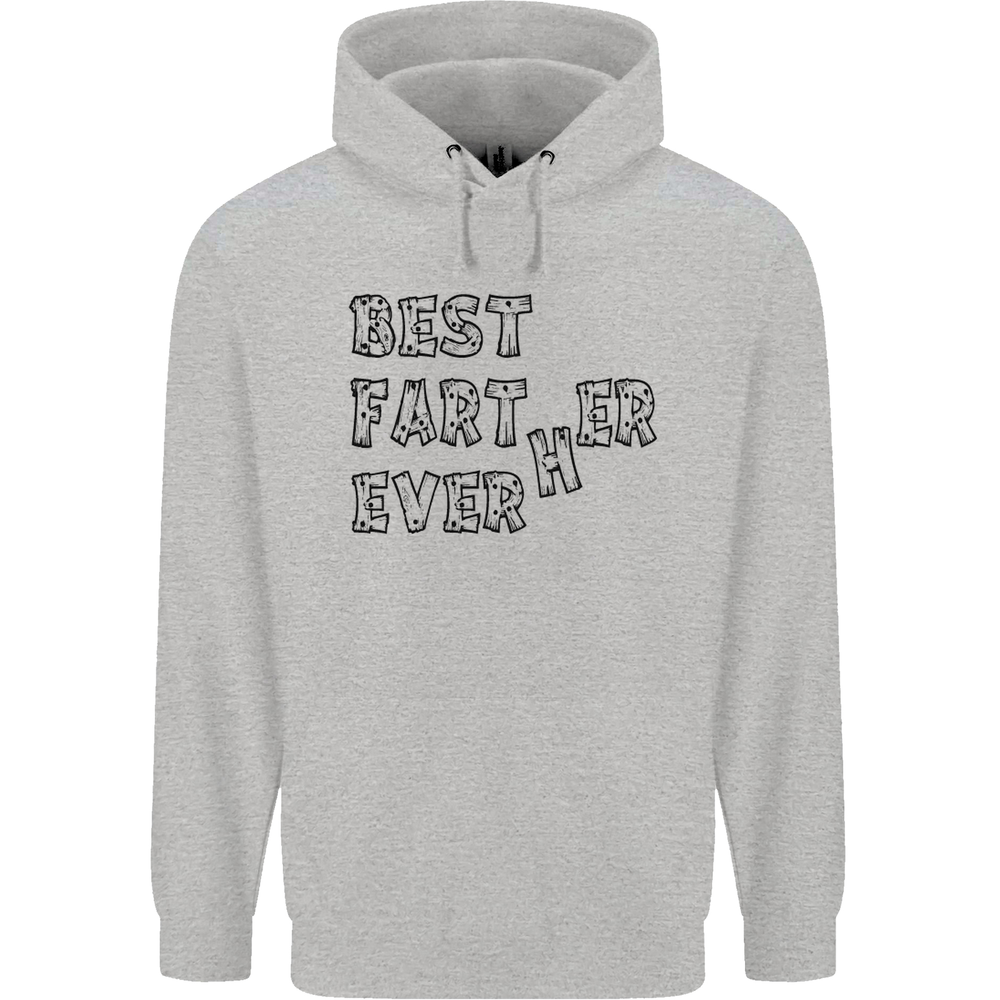 Fathers Day Best Farter Ever Funny Farting Mens 80% Cotton Hoodie-image