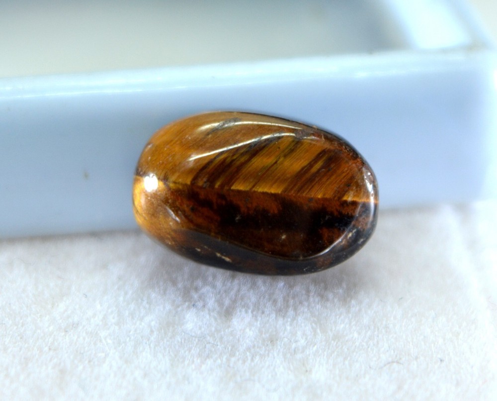 8.25ct Certified African Tiger Eye Loose Gemstone TG45