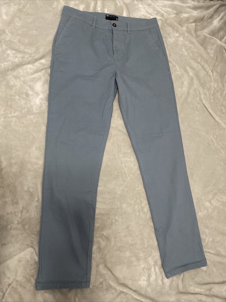 ASOS Design Chibi Relaxed Fit Pants 32x32 in Classic Blue